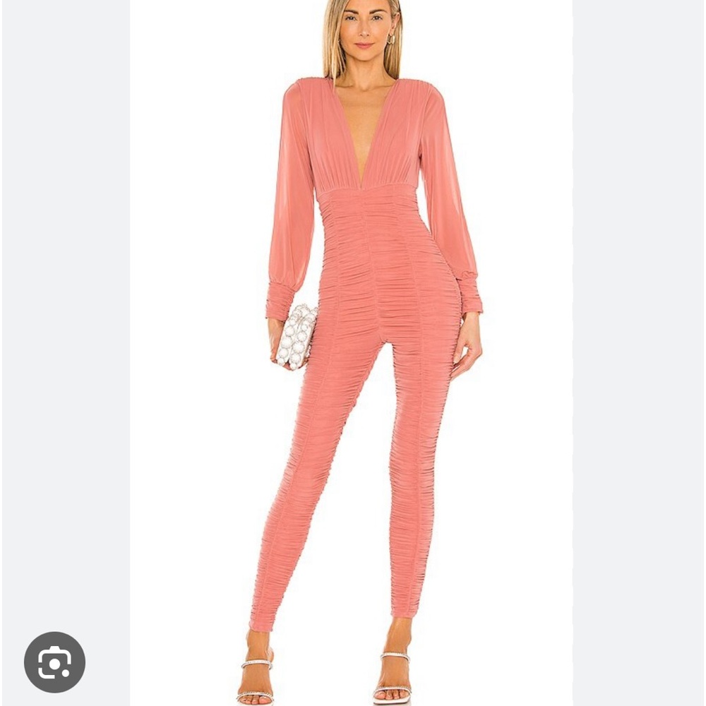 REVOLVE Teagan Jumpsuit in Mauve